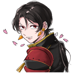 [LINEスタンプ] 近侍の加州清光スタンプ