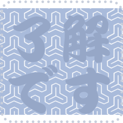 [LINEスタンプ] 日本の和柄 メッセージ スタンプ C80