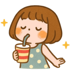[LINEスタンプ] 夏全開☆ひまわりガールの日常 Summer