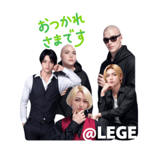 [LINEスタンプ] LEGE Group