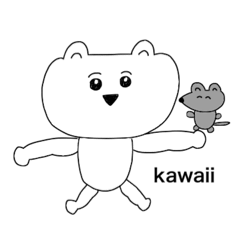 [LINEスタンプ] くまちゃんの使いやすすぎスタンプ