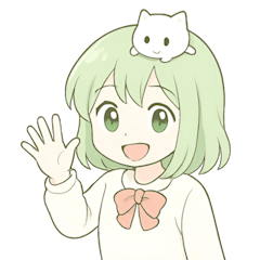[LINEスタンプ] キュートなレモンヘアの女の子 （NT）