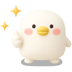 [LINEスタンプ] ちびトリ★毎日使えるスタンプ（3Ⅾ）