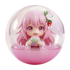 [LINEスタンプ] 精霊みなみちゃんカプセルトイ第14弾