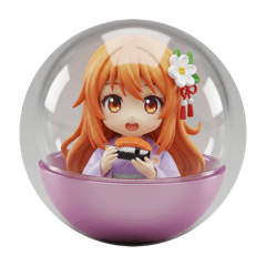 [LINEスタンプ] 精霊みなみちゃんカプセルトイ第17弾