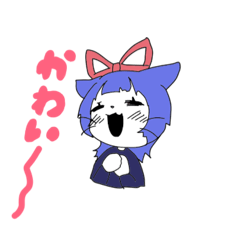 [LINEスタンプ] ちょうちょ(^-^)