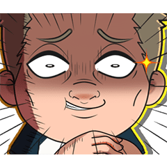 [LINEスタンプ] 顔芸マンの日常2