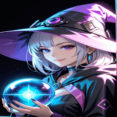 [LINEスタンプ] 美しい魔女0