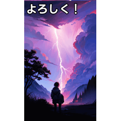 [LINEスタンプ] 梅雨の雷雨コレクション