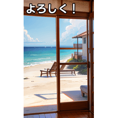 [LINEスタンプ] 海の家コレクション