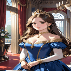 [LINEスタンプ] 王家の姫君0