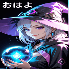 [LINEスタンプ] 美しい魔女1