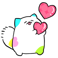 [LINEスタンプ] カラフルなペルシャ