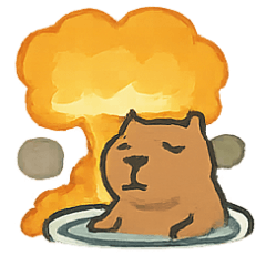 [LINEスタンプ] 禅カピバラKapiの混沌マイペース