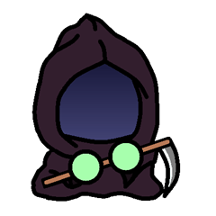 [LINEスタンプ] 可愛い死神