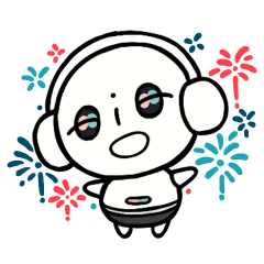 [LINEスタンプ] PP07の花火祭