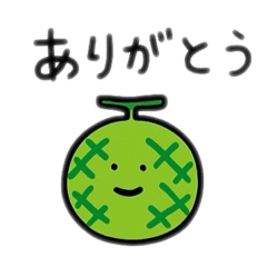 [LINEスタンプ] 顔付き食べ物日本語バージョン