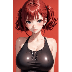[LINEスタンプ] パジャマの女の子の写真