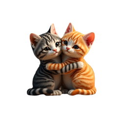 [LINEスタンプ] ねこ ねこ ねこたち