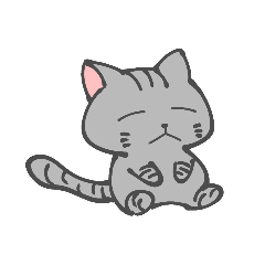 [LINEスタンプ] しましまねこスタンプ3