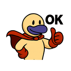 [LINEスタンプ] ミスターパタパタ001