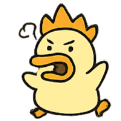[LINEスタンプ] ドド のろまなアヒルの