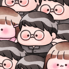 [LINEスタンプ] Annyのぶーぶーちゃん
