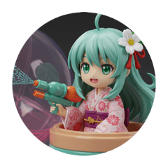 [LINEスタンプ] 精霊みなみちゃんカプセルトイ第3弾