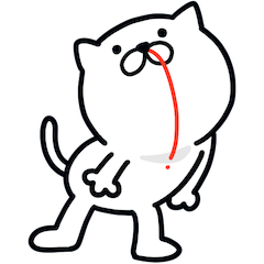 [LINEスタンプ] つかいやすいねこです。あっ