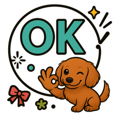 [LINEスタンプ] ダックスちゃんの気持ち