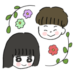 [LINEスタンプ] 仲良し姉弟スタンプ敬語