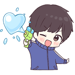 [LINEスタンプ] ジャージくんとあそぶ夏やすみ