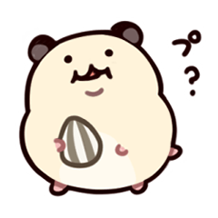 [LINEスタンプ] どっちりプーちゃん