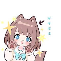 [LINEスタンプ] 小鳥とわんこ女子 カスタム