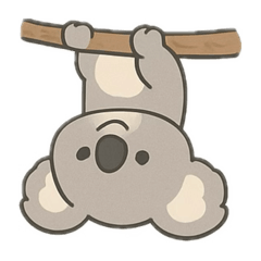 [LINEスタンプ] コアラ狂想曲
