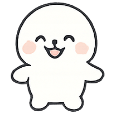 [LINEスタンプ] ハッピーアザラシ