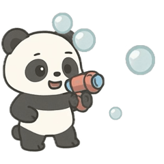 [LINEスタンプ] パンダ狂想曲