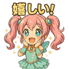 [LINEスタンプ] 新体操エンジェル フィリ 感情編2