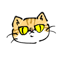 [LINEスタンプ] なんともいえない猫達