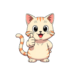 [LINEスタンプ] 【グッドサイン猫 3】