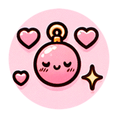 [LINEスタンプ] かわいいピンクデコ