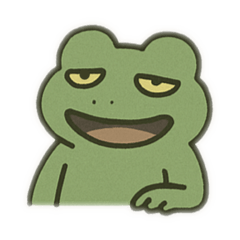 [LINEスタンプ] 「だるカエル」スタンプ（セリフなしver.）