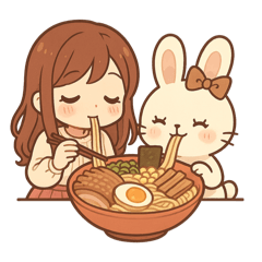 [LINEスタンプ] ずっと使える！日常のぴょんこ先輩WORLD