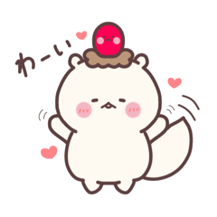 [LINEスタンプ] もち三郎のもちもち毎日スタンプ