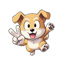 [LINEスタンプ] 【Vサイン犬 2】