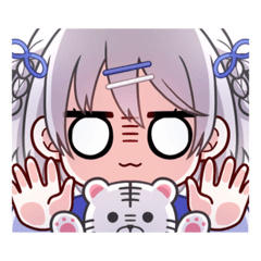 [LINEスタンプ] ANIMOスタンプ第二弾【虎宵ぬる】の画像（メイン）