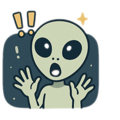 [LINEスタンプ] 宇ー宙ー人