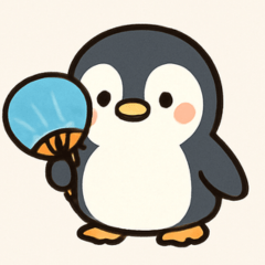 [LINEスタンプ] ゆるかわなかわいいペンギンスタンプ