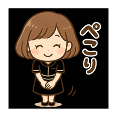 [LINEスタンプ] welcome to spa
