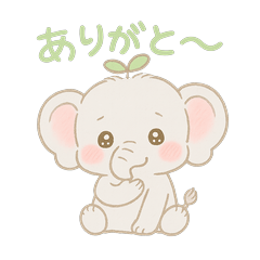 [LINEスタンプ] やさしくて癒される♪ぱおくんスタンプ
